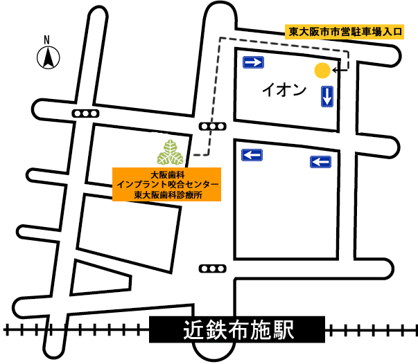 周辺駐車場地図